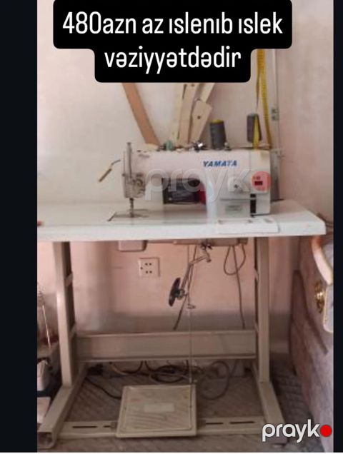 Yamata sənaye tikiş maşını və masa komplekti - Brend/model: Yamata