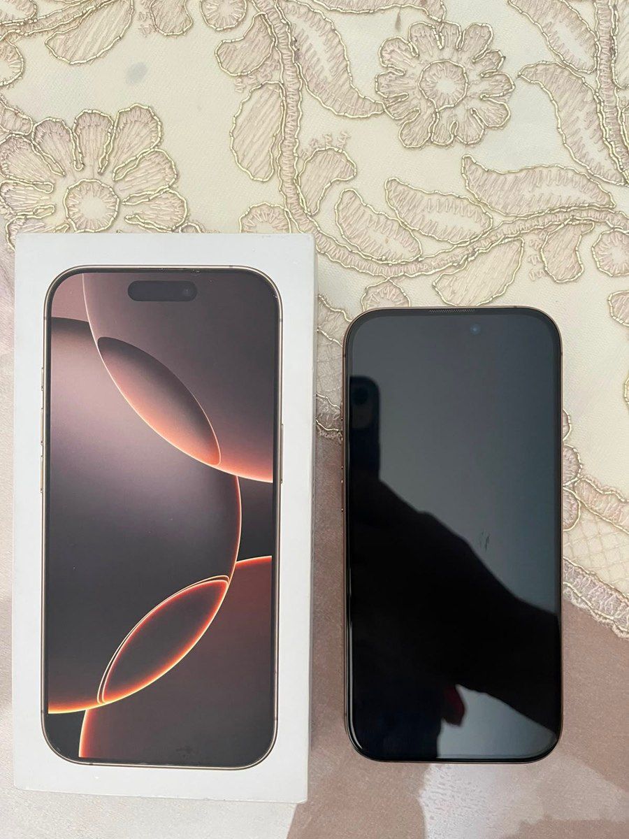 Apple iPhone 16 Pro White Titanium 128GB/8GB — Smartfonlar, Bakı