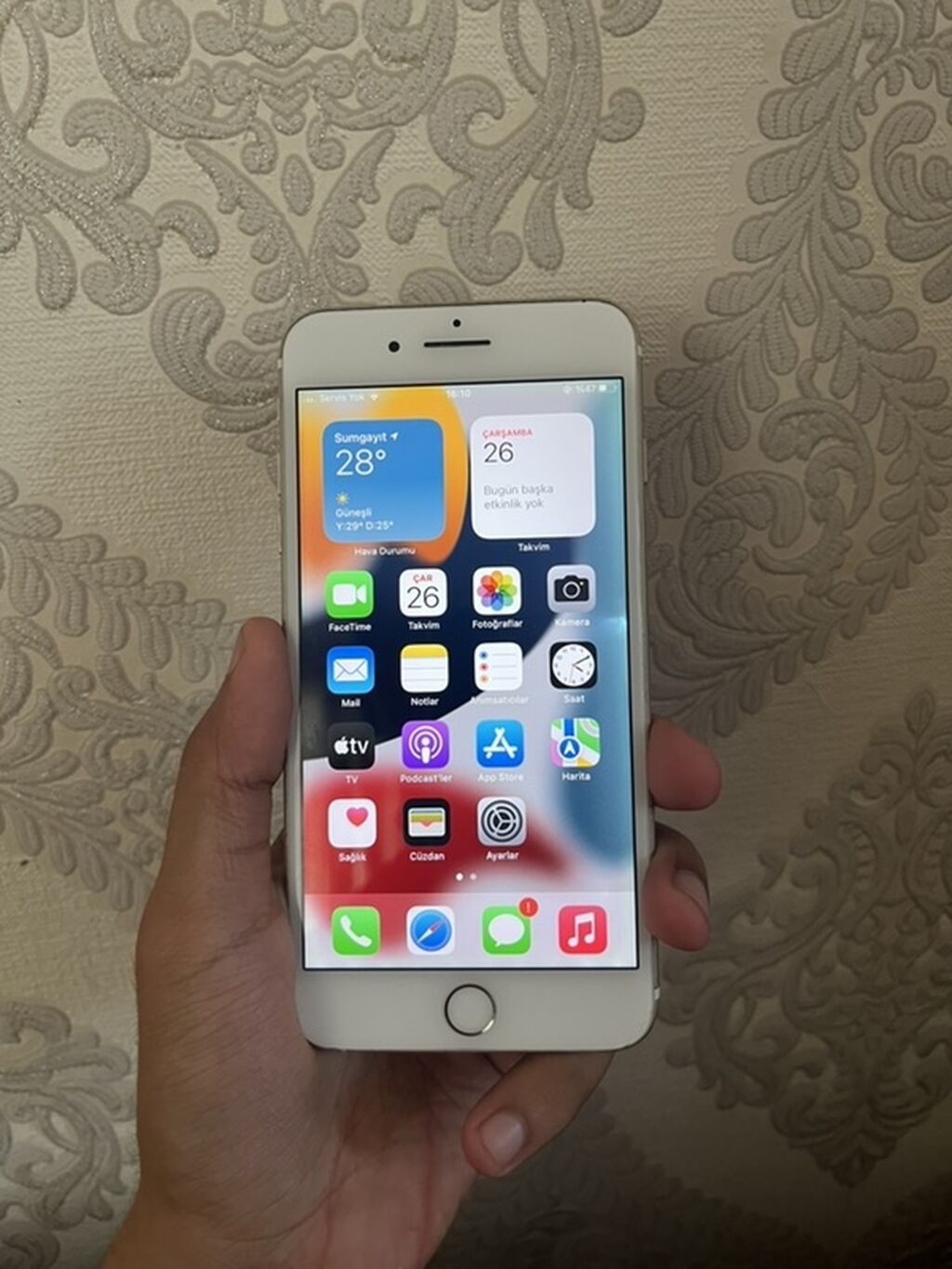 IPhone 7 Plus, 32 GB, Qızılı, Barmaq izi — Apple iPhone, Sumqayıt