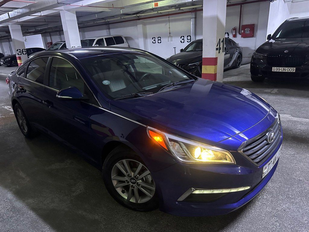 Hyundai Sonata, 1.6 L, 2014 il, 214 043 km — Avtomobillər, Bakı (3)