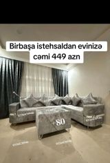 Künc divan, Yeni, Açılan, Bazalı, Parça, Şəhərdaxili pulsuz çatdırılma — Furniture