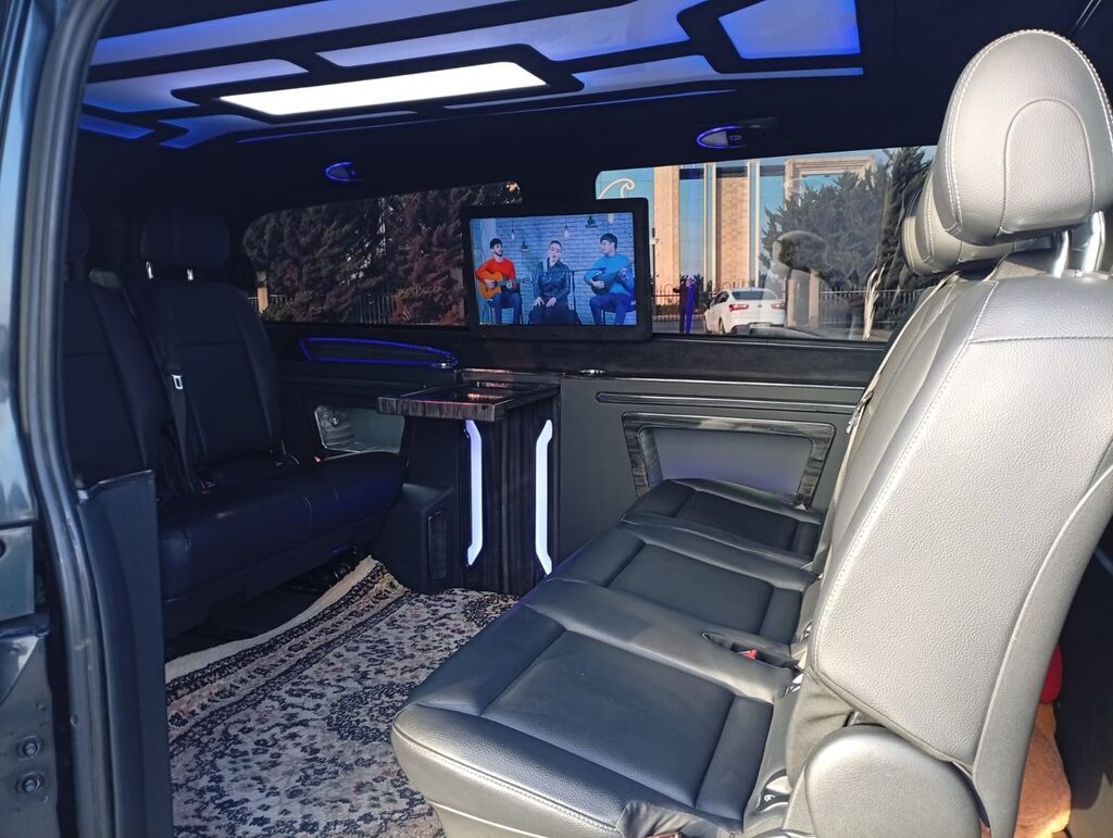 Mercedes-Benz Vito bazasında hazırlanmış komfortlu VIP mikroavtobus — Avto, Bakı (8)
