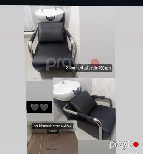 Salon moykası – CHAYFA CY-1037 modeli - Komplekt: qara dəri