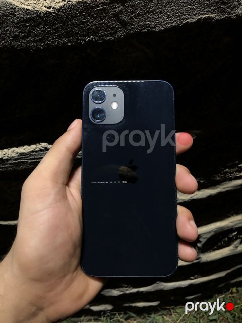 IPhone 12, 64 GB, Göy, Face ID