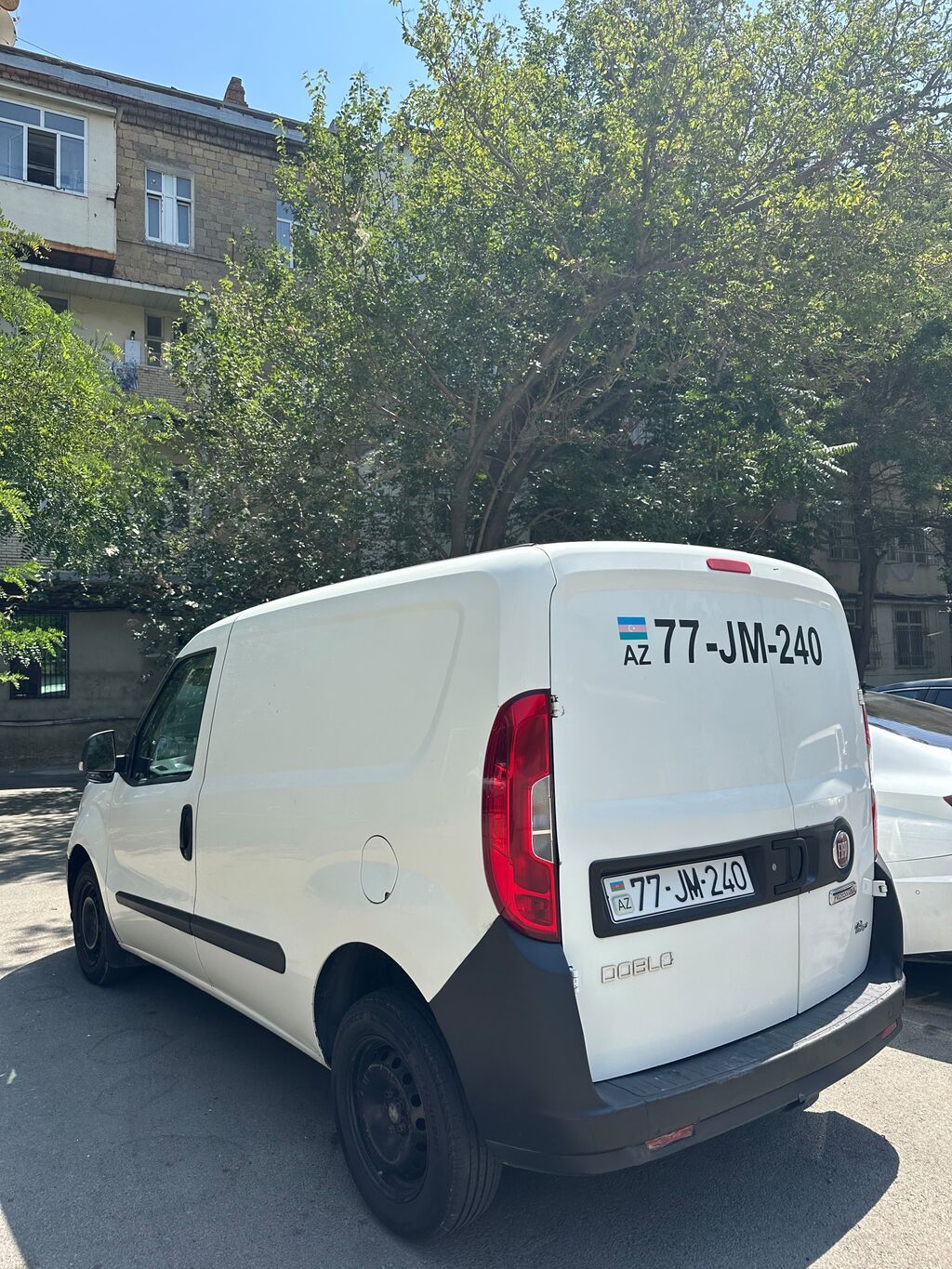Fiat Doblo Cargo 1.3 MultiJet yük furgonu - Kuzov: ağ, 2 arxa qoşa — Avto, Digah (7)
