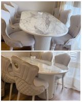 *ZB* *MASA DESTI* *950 AZN* *8 ədəd oturacağla satılır səliqəli — Furniture
