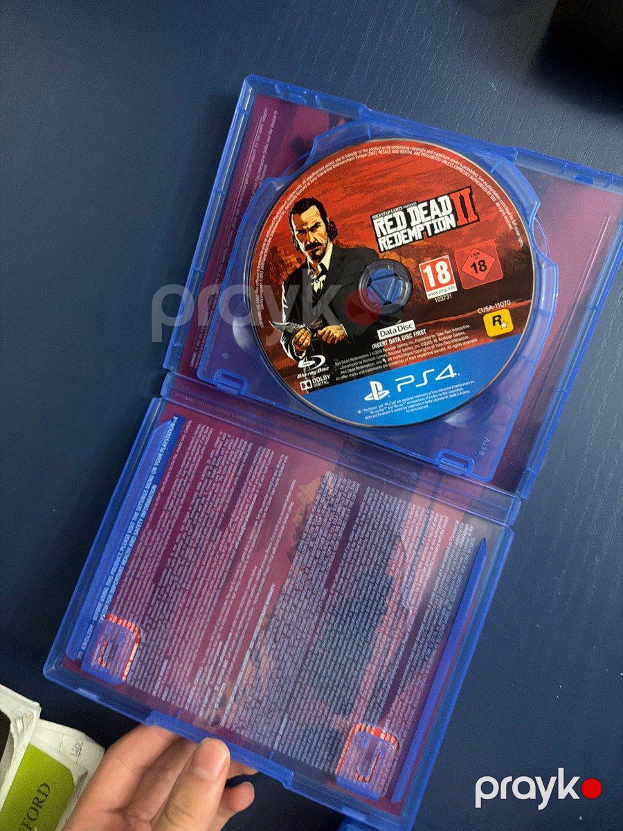 PS4 Rdr2 oyun diski — Elektronika, Bakı (2)