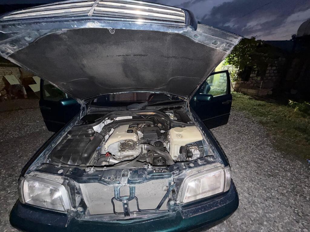 Mercedes C 180, 1.8 L, 1997 il, 528 000 km — Avtomobillər, Bərdə (4)
