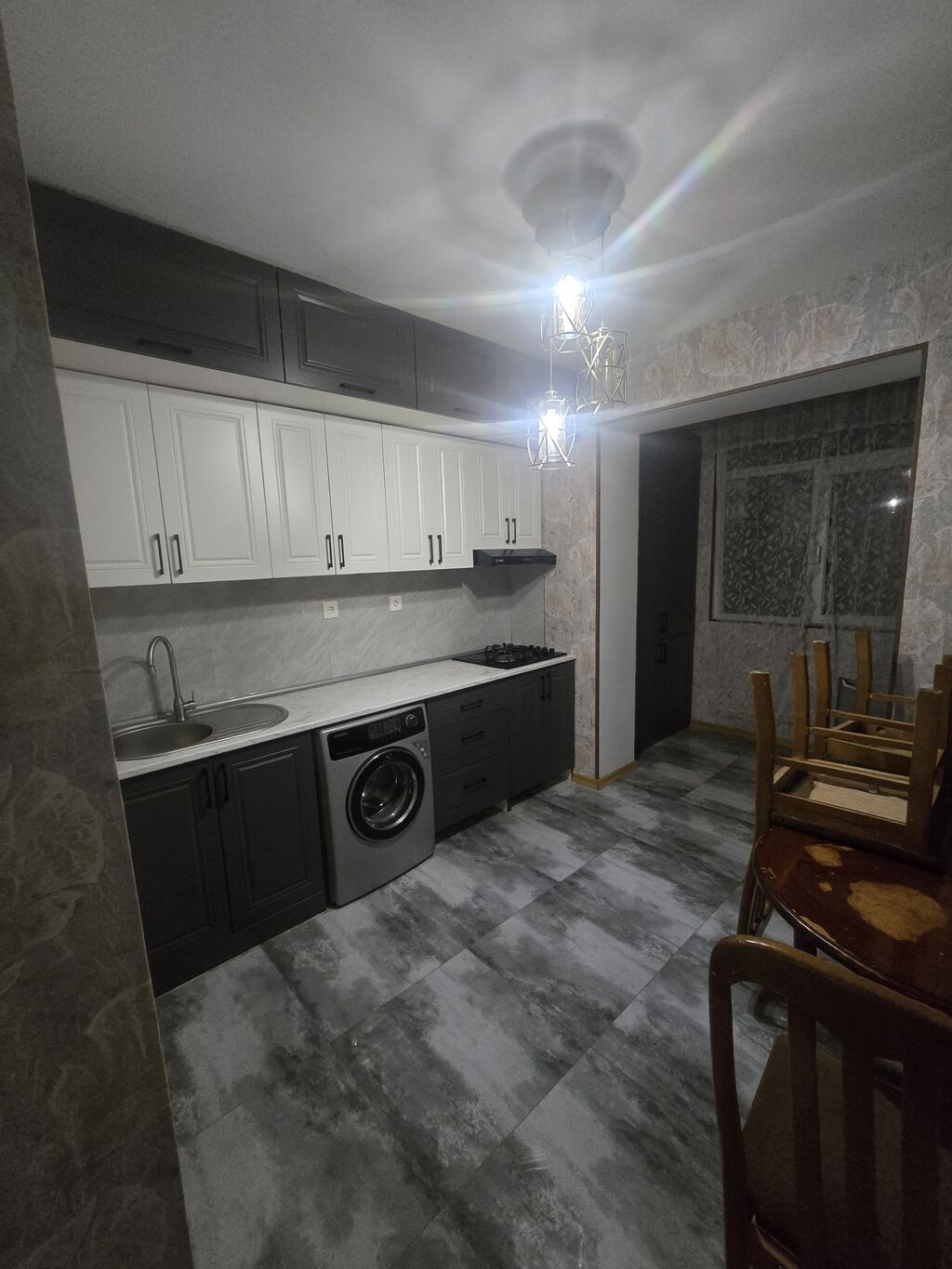 Kirayə üçün 3otaqlı mənzil – mətbəx və sanitar qovşaqları tam — Daşınmaz əmlak, Bakı