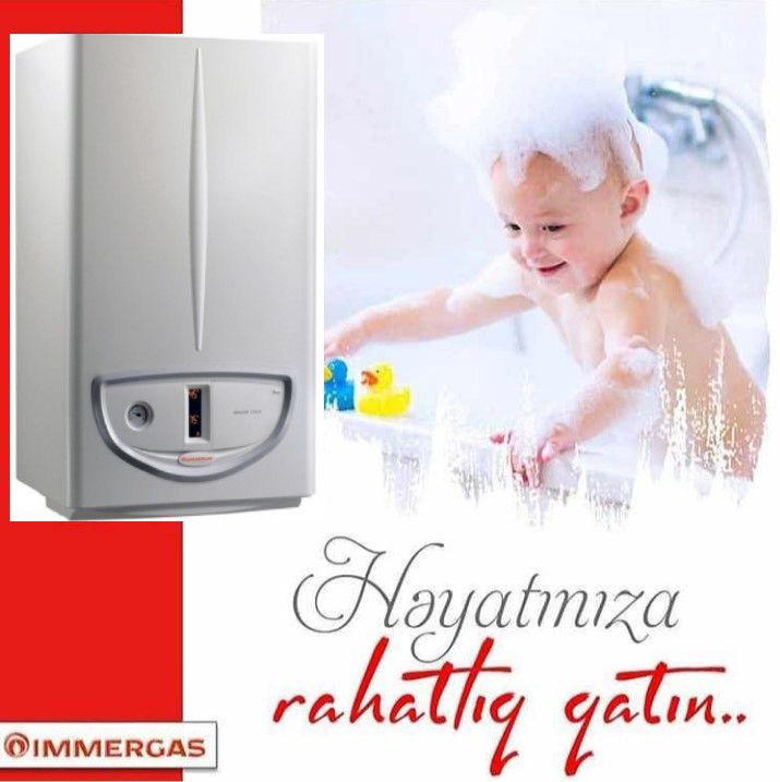 Kombi Immergas Major Eolo 32 kw — Kombilər, Bakı (7)