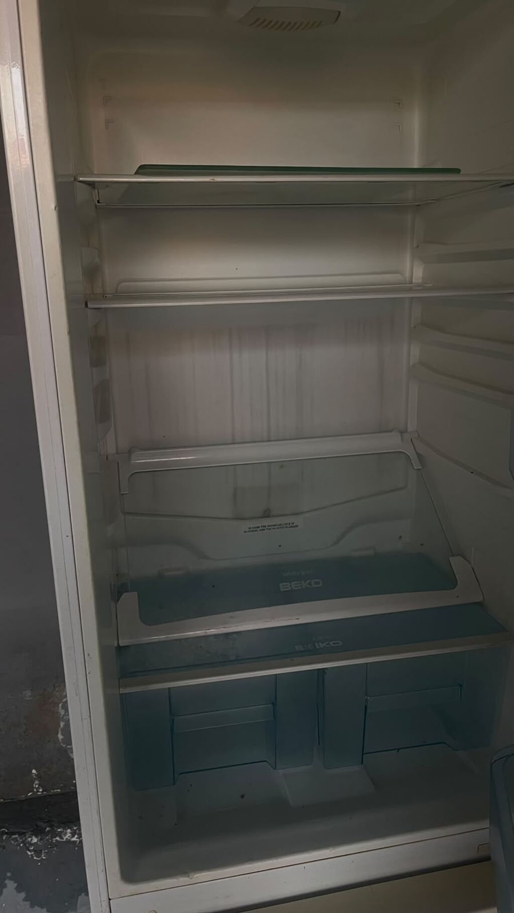 İşlənmiş 2 qapılı Beko Soyuducu Satılır, rəng - Ağ — Soyuducular, Digah (4)