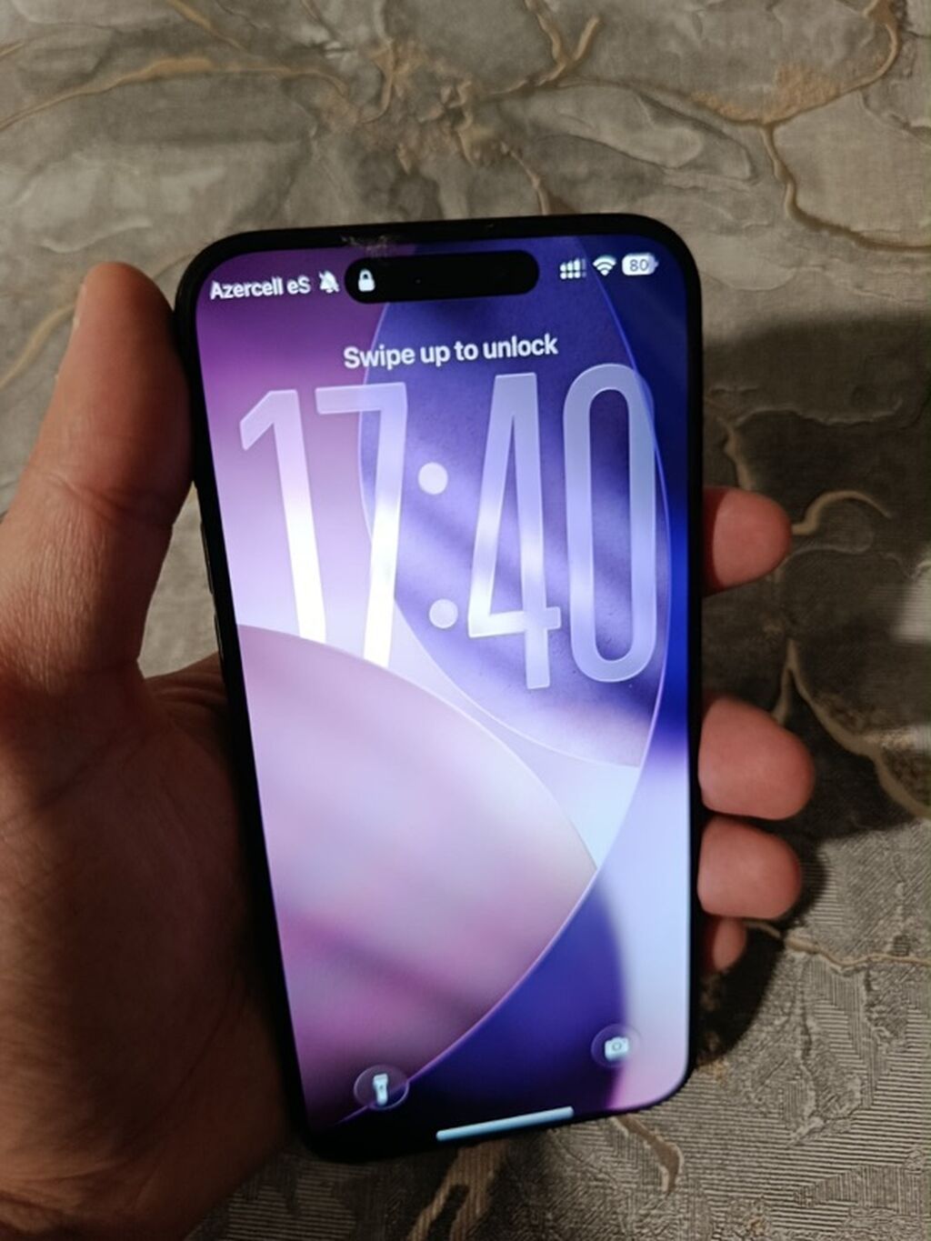IPhone 15 Pro Max, 512 GB, Black Titanium, Barmaq izi, Face ID — Apple iPhone, Bakı
