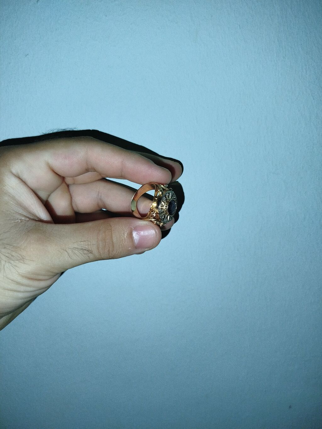 Üzük, Sarı qızıl, 583 Əyar — Üzüklər, Bakı (2)