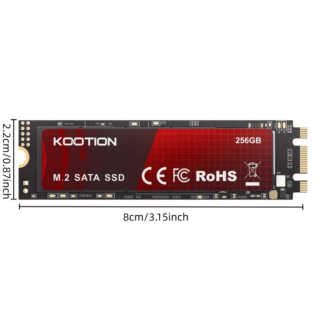 SSD M.2 KOOTION" SATA3 128GB — Elektronika, Bakı (6)