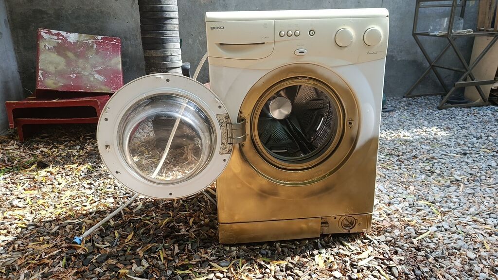 Paltaryuyan maşın Beko, 6 kq, Yeni, Avtomat, Qurutmasız, Kredit yoxdur, Ödənişli çatdırılma — Paltaryuyan maşınlar, Digah (3)