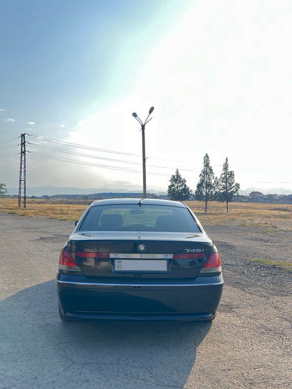 BMW 745, 4.4 L, 2003 il, 420 000 km — Avtomobillər, Gəncə (5)