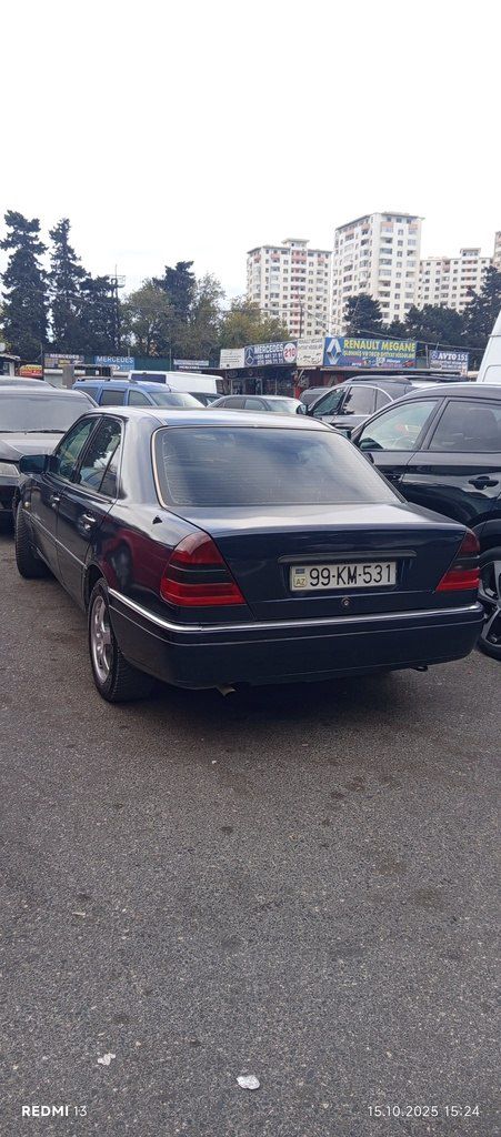 Mercedes C 200, 2.0 L, 1995 il, 111 000 km — Avtomobillər, Bakı (4)