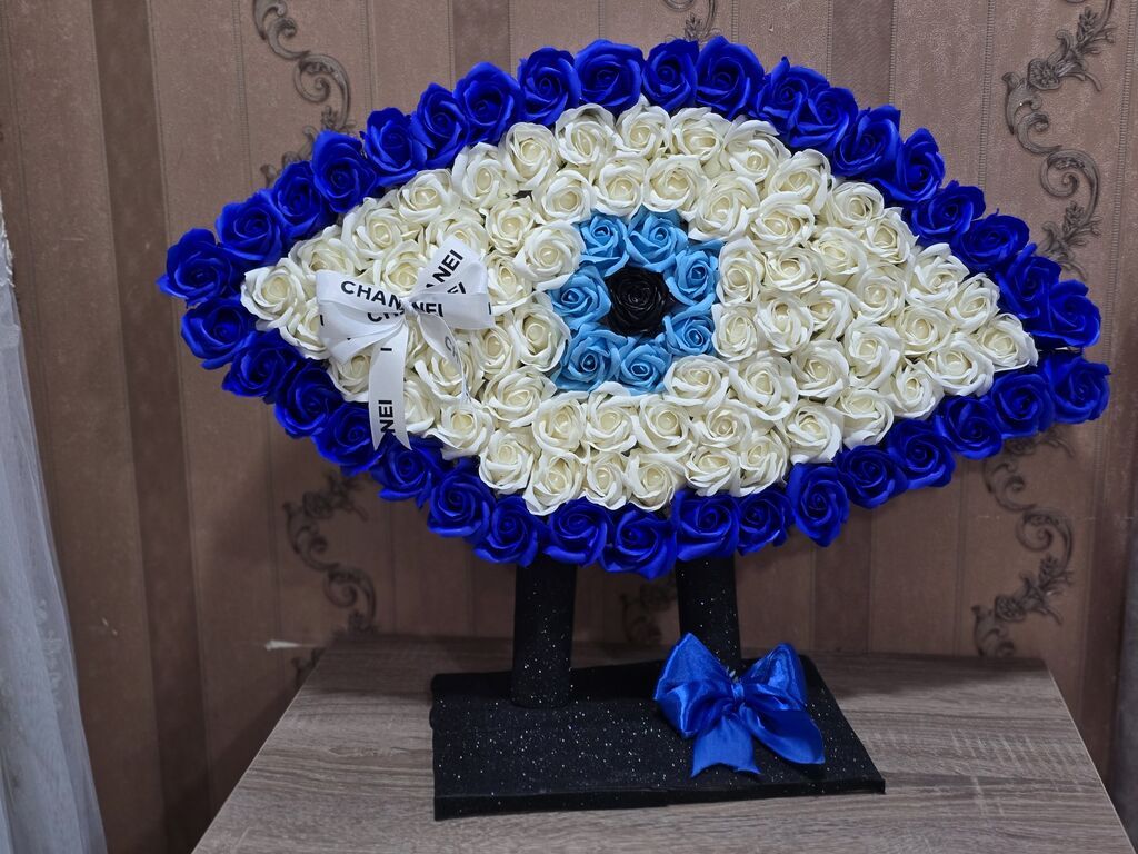 💙118 çiçəkdən hazırlanan bu gözəllik 🥰 💙Ən özəl insanlar, ən qeyri-adi — Mallar, Bakı (3)
