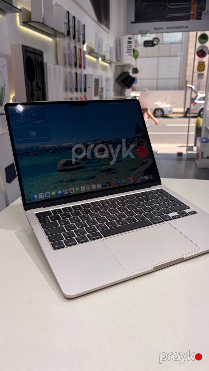 MacBook Air 13'Inch M4 16/256 GB Starlight — Noutbuklar, Bakı (5)