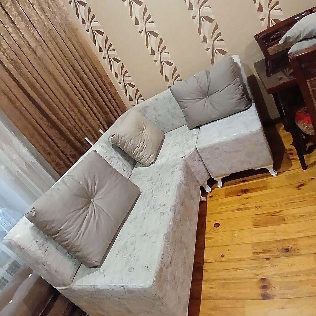 Künc divan, Yeni, Açılmayan, Bazasız, Parça, Çatdırılma yoxdur — Mebel, Xırdalan (2)