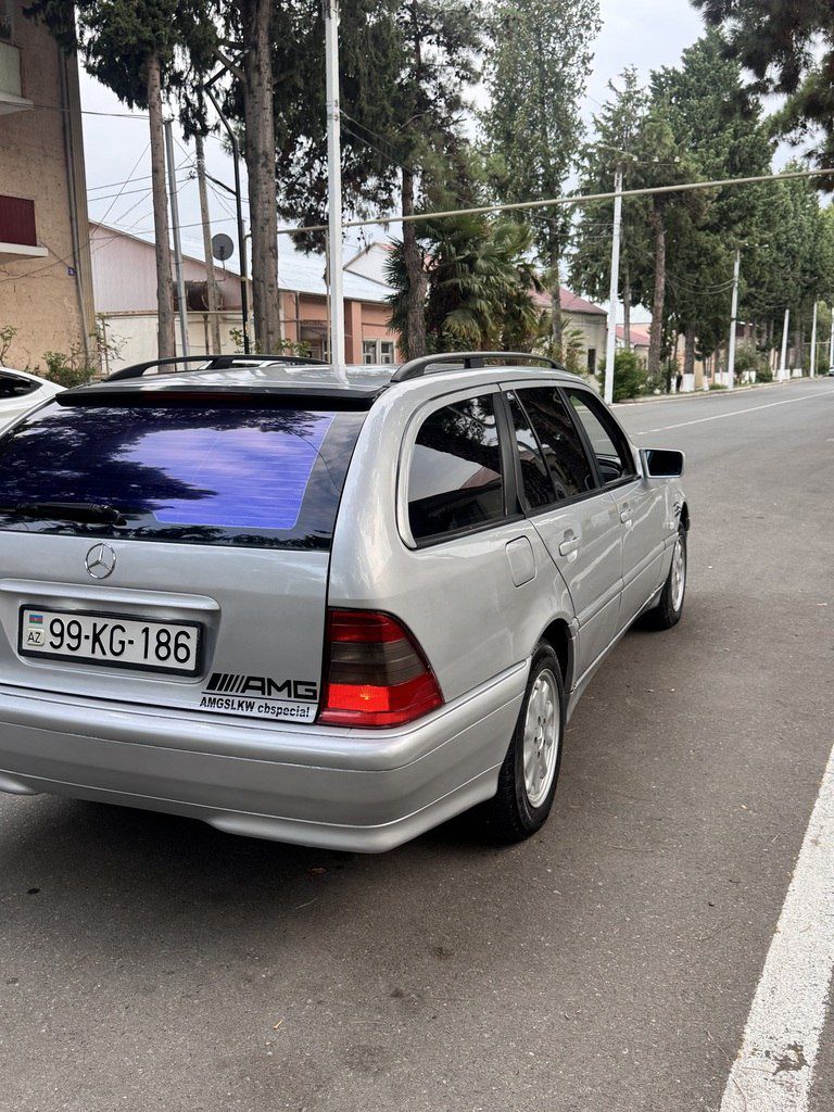 Mercedes C 180, 1.8 L, 2000 il, 350 248 km — Avtomobillər, Qazax (10)