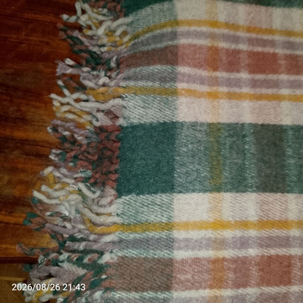BATI YÜN “Scotch Yün Battaniye” – Battal Boy - Material: Yün (etiket — Tekstil, Bakı (4)