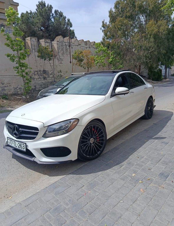 Mercedes C 300 4MATIC, 2.0 L, 2017 il, 170 000 km — Avtomobillər, Bakı (4)