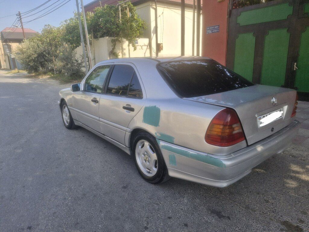 Mercedes C 180, 1.8 L, 1998 il, 325 000 km — Avtomobillər, Bakı (4)