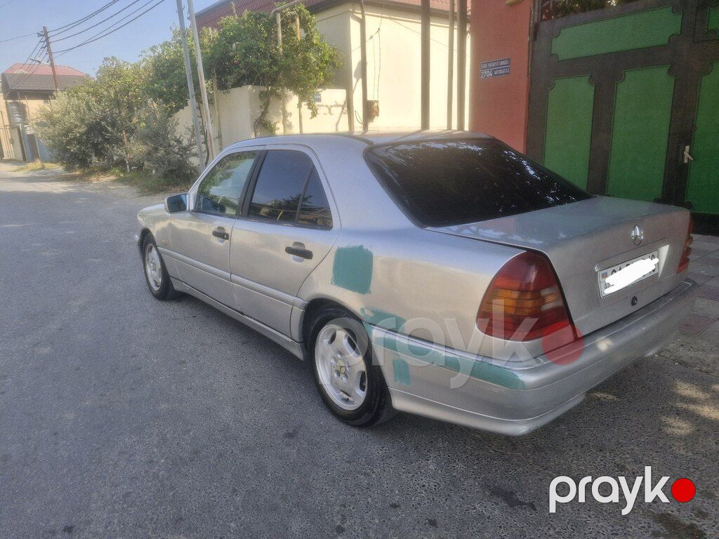 Mercedes C 180, 1.8 L, 1998 il, 325 000 km — Avtomobillər, Bakı (4)