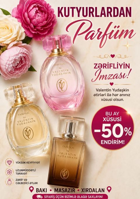 Faberlic qadın ətirləri – zərif, cəlbedici və uzunmüddətli qoxu — Lerik