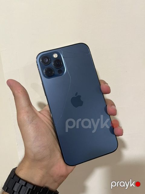 IPhone 12 Pro, 128 GB, Mavi, Simsiz şarj, Face ID