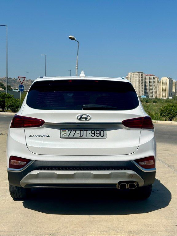 Hyundai Santa Fe, 2.0 L, 2019 il, 177 000 km — Avtomobillər, Bakı (7)
