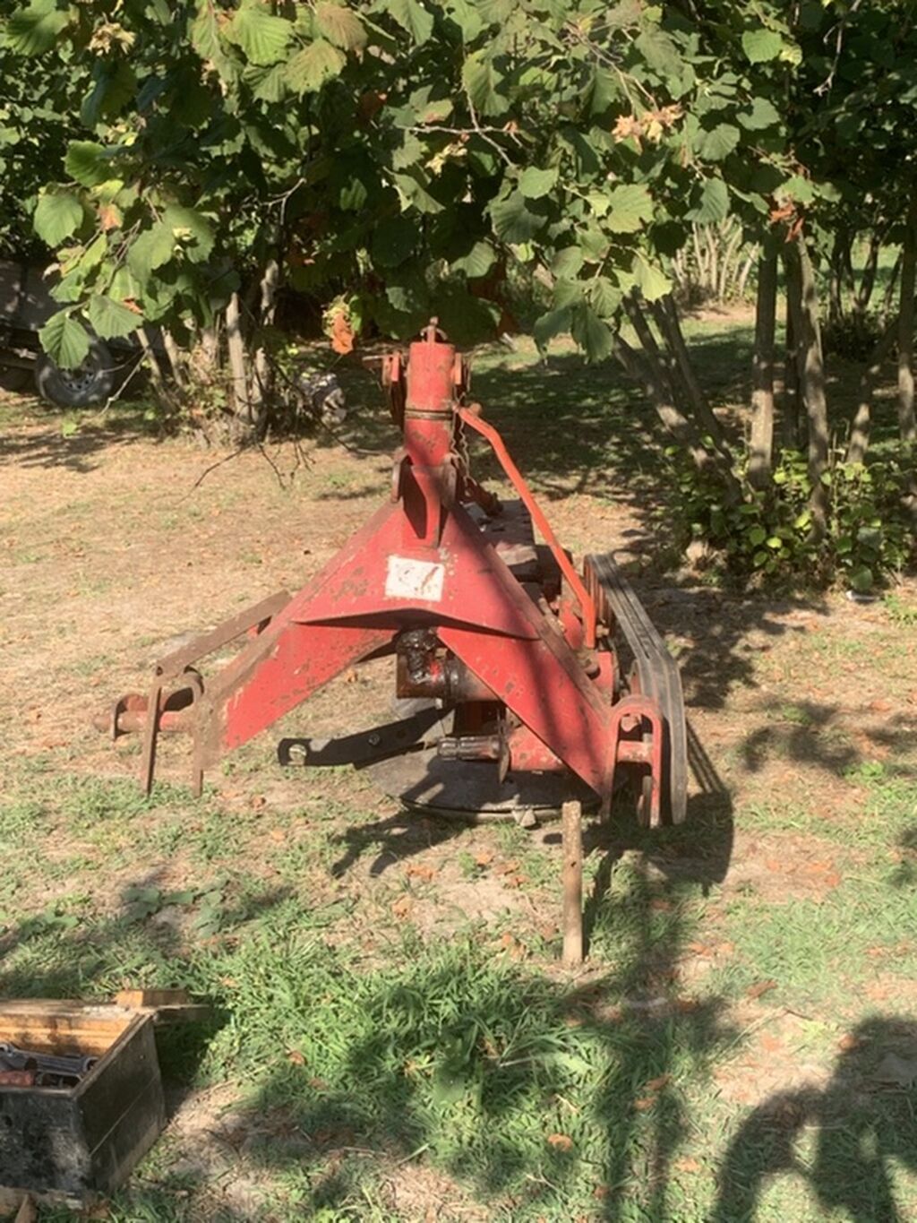 Traktora qoşulan otbiçən aqreqat. Şəkillərdə iki diskli biçin 1.35-dik — Avto, Oğuz (3)