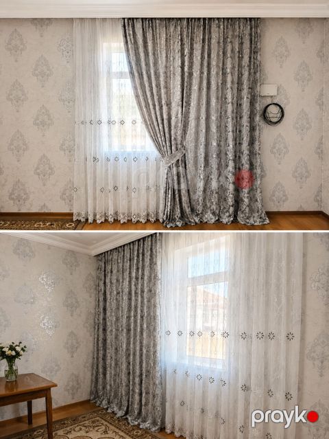 İşlənmiş, Pərdə, rəng - Boz, Ünvandan götürmə, Ödənişli çatdırılma — Bakı