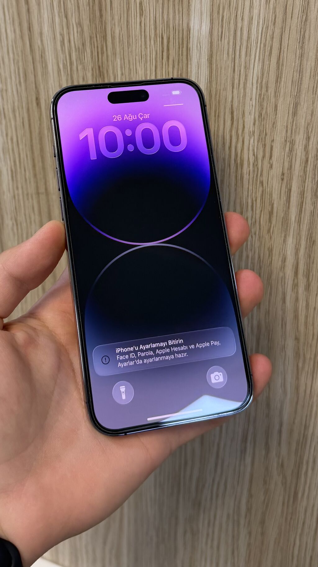 IPhone 14 Pro Max, 128 GB, Deep Purple, Barmaq izi, Simsiz şarj, Face ID — Apple iPhone, Bakı (2)