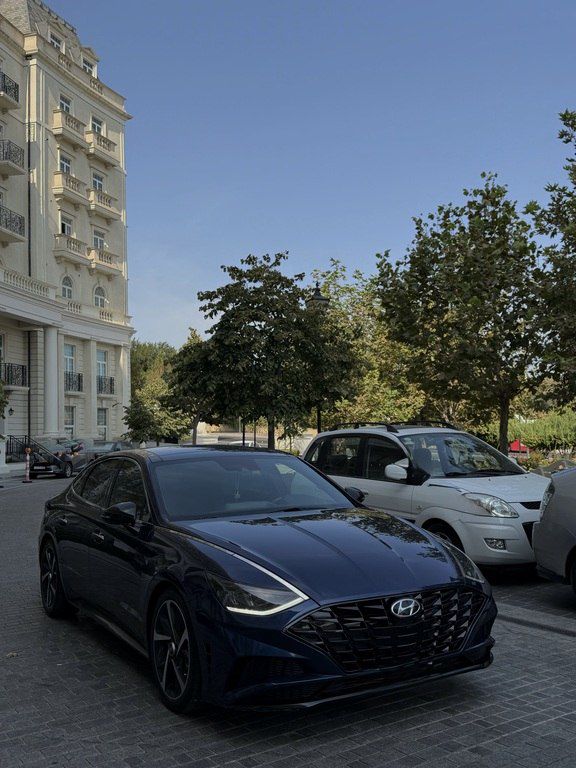 Hyundai Sonata, 1.6 L, 2021 il, 98 500 km — Avtomobillər, Bakı (2)