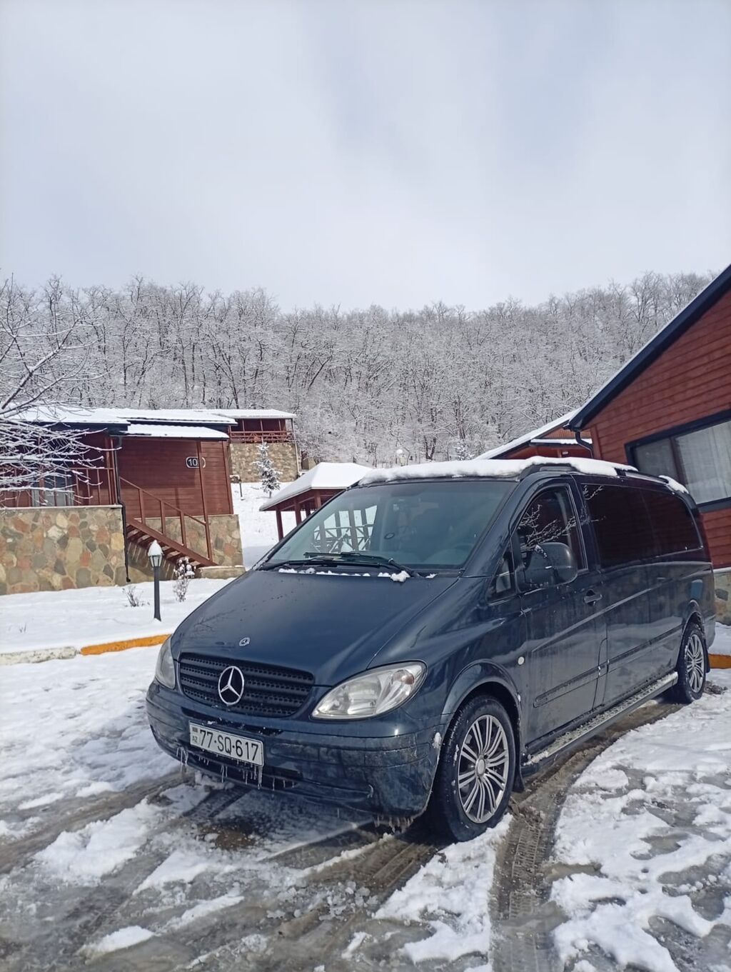 Mercedes-Benz Vito bazasında hazırlanmış komfortlu VIP mikroavtobus — Avto, Bakı (5)