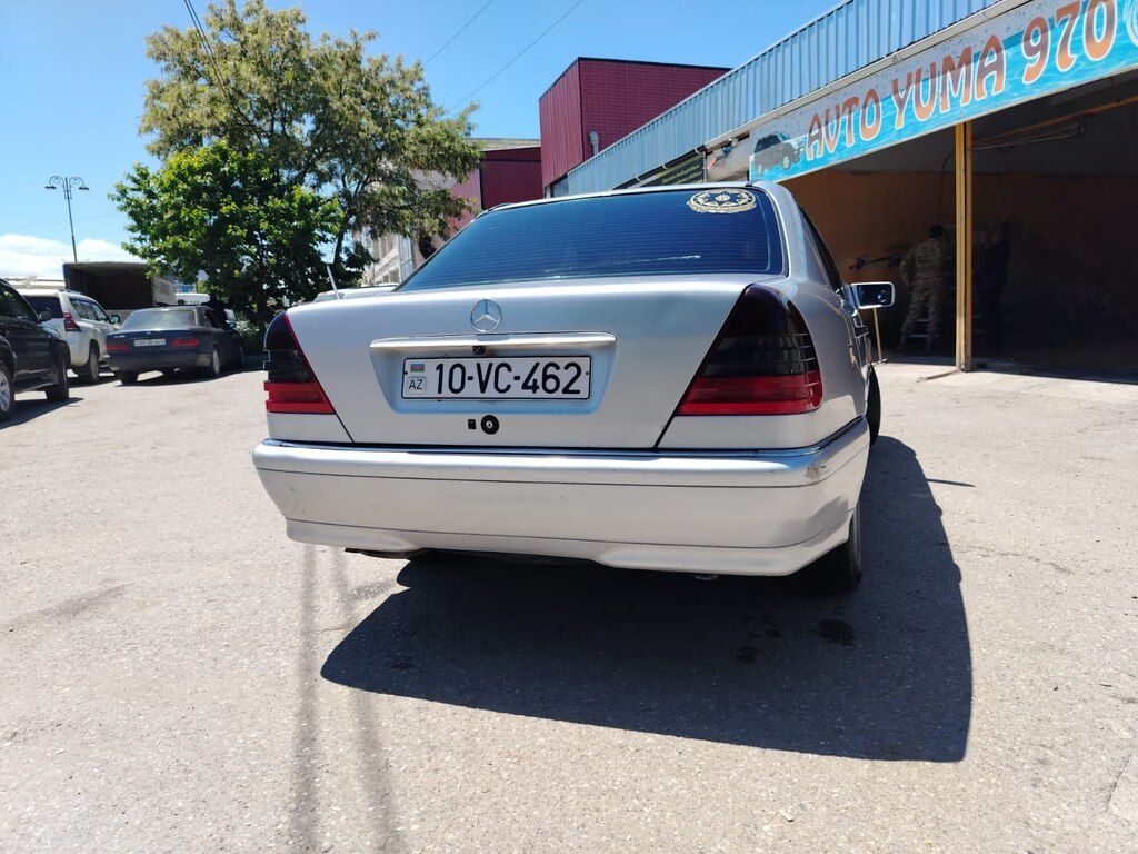 Mercedes C 200, 2.0 L, 1994 il, 450 000 km — Avtomobillər, Quba (12)