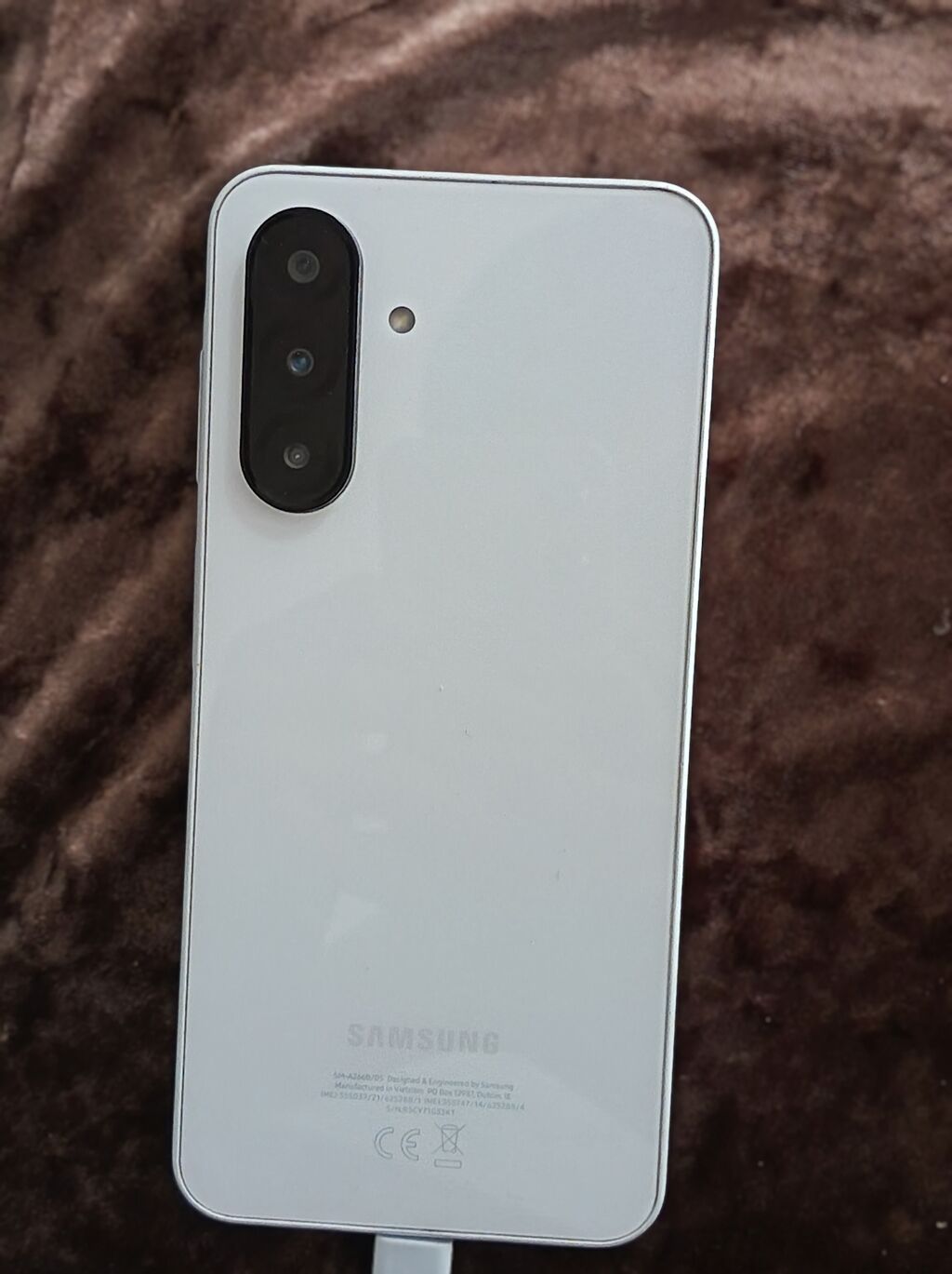 Samsung Galaxy A26 5G, 128 GB, rəng - Ağ, Barmaq izi — Samsung, Bakı