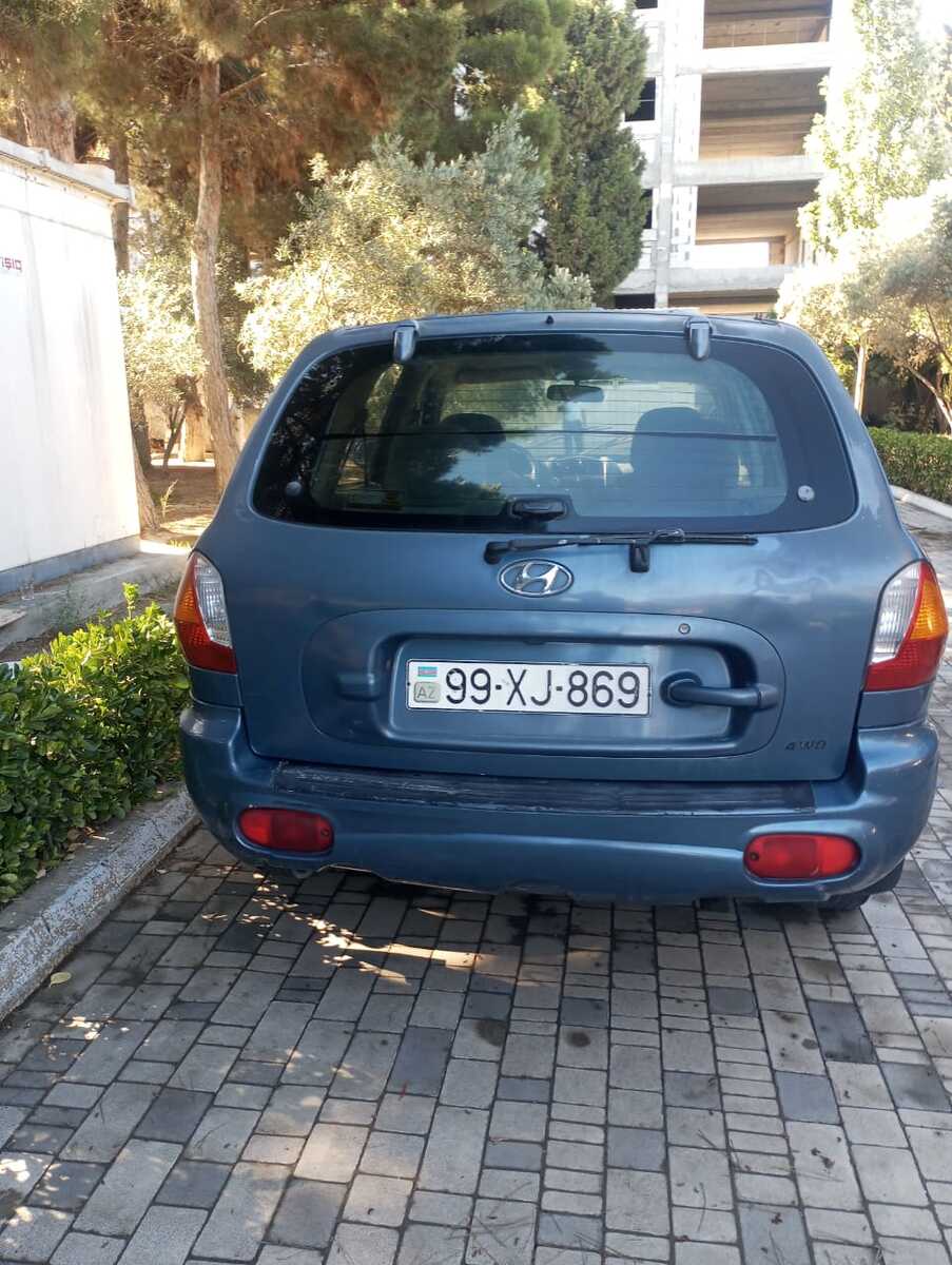 Hyundai Santa Fe, 2002 il — Avtomobillər, Bakı (5)