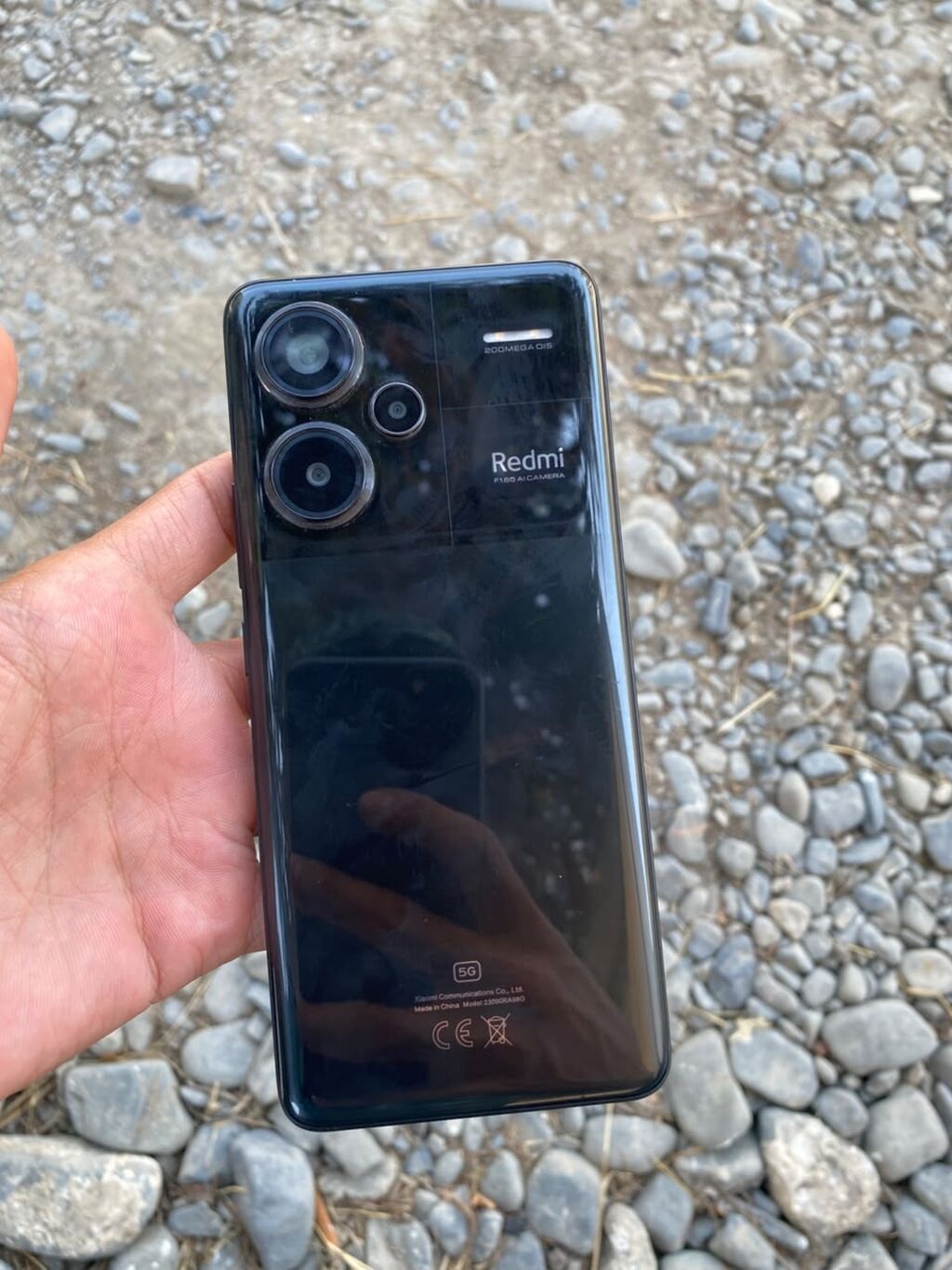 Redmi Note 13 Pro+, 512 GB, rəng - Qara, Barmaq izi — Elektronika, Qax (5)