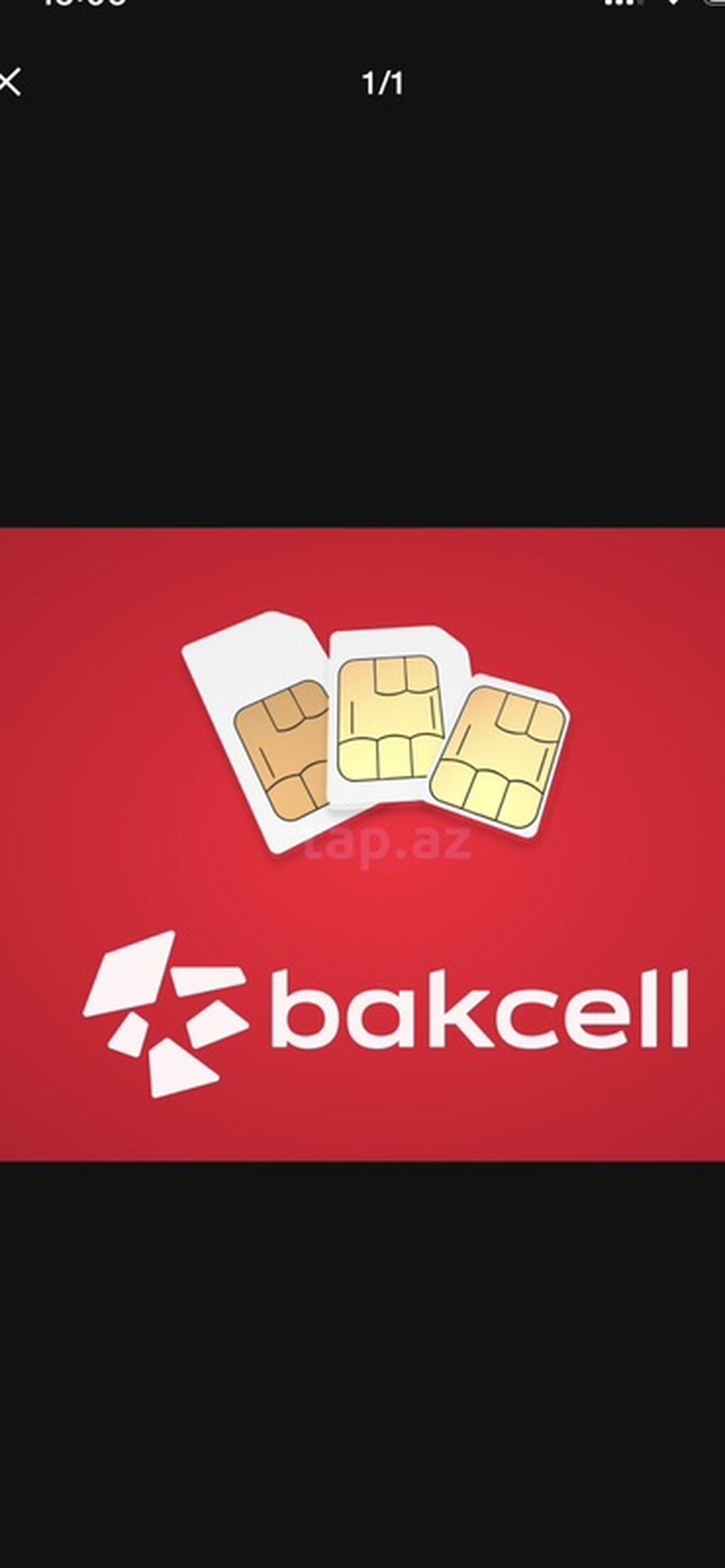 Bakcell nömrələri və SIM kart xidməti. Elanda Bakcell operatoruna aid — Elektronika, Bakı