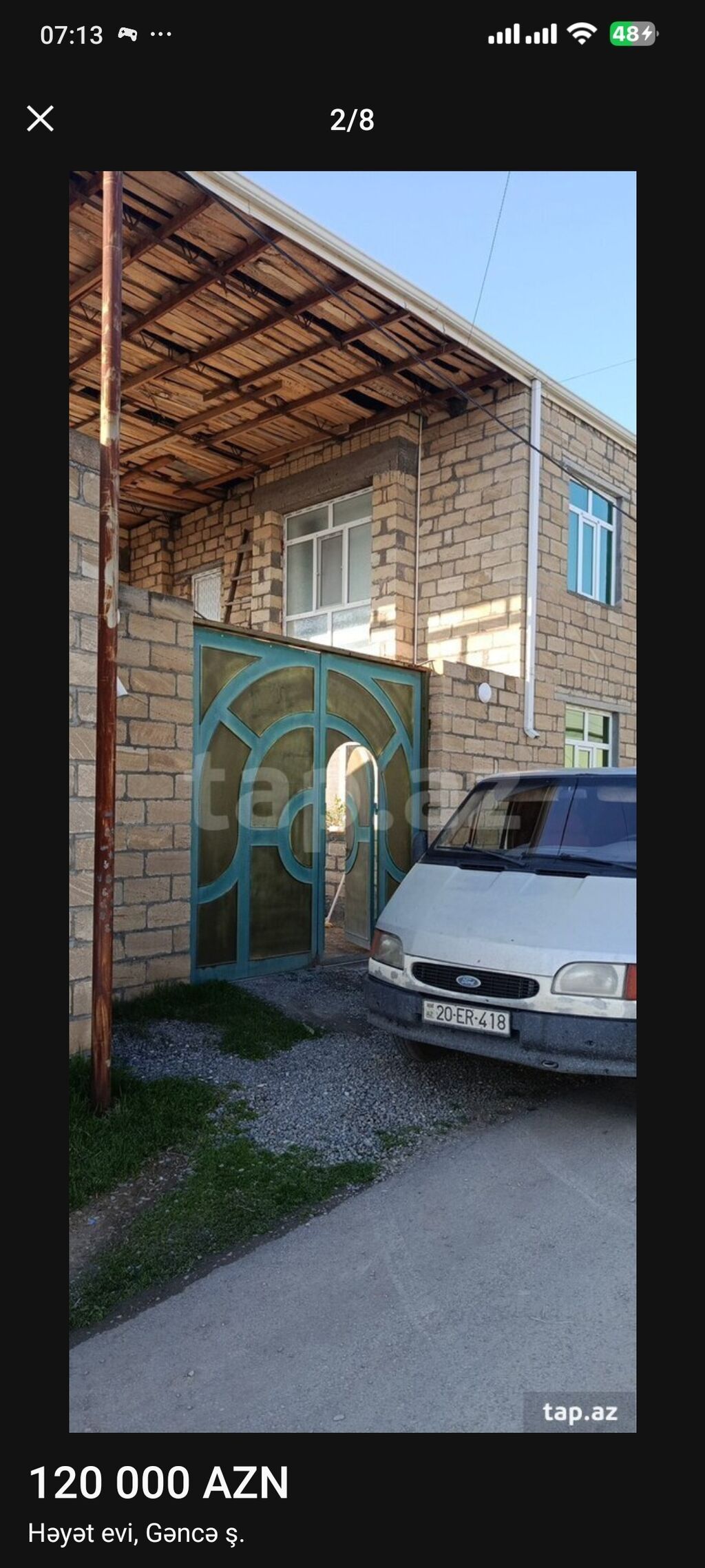 6 otaqlı, 160 kv. m, Kredit yoxdur, Orta təmir — Daşınmaz əmlak, Gəncə (3)