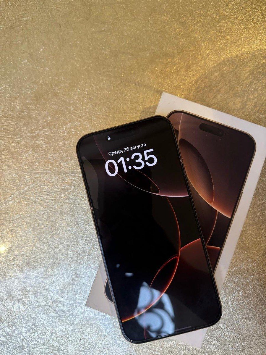 Apple iPhone 16 Pro Max Desert Titanium 256GB/8GB — Smartfonlar, Bakı (3)