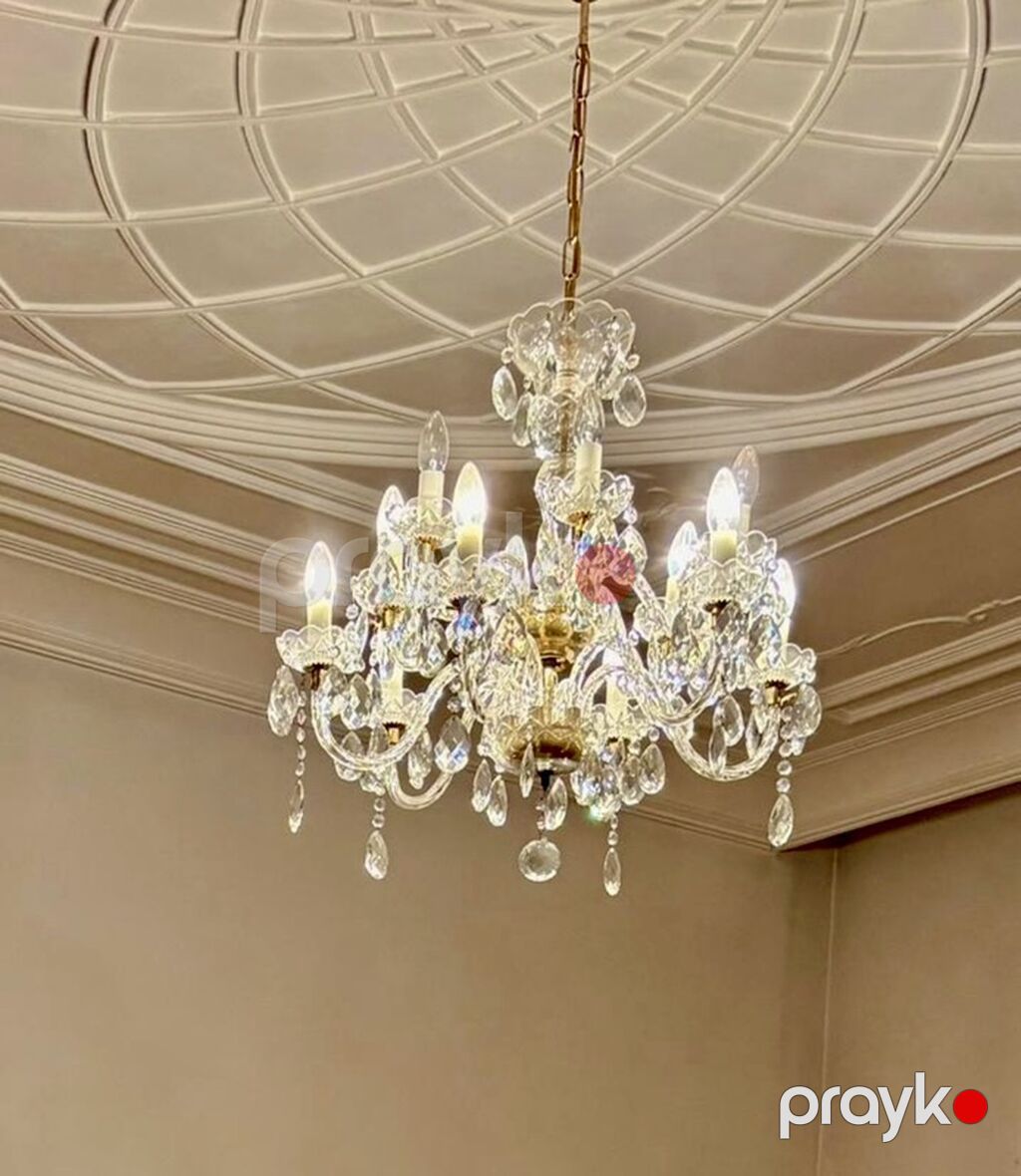 Çılçıraq, 10 və daha çox lampa, Xrustal — Tavan is?qlar? v? cilc?raqlar, Masazır (2)