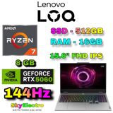 Lenovo LOQ 15AHP10 R7 15Gen RTX 5060 8 GB Gaming — Electronics