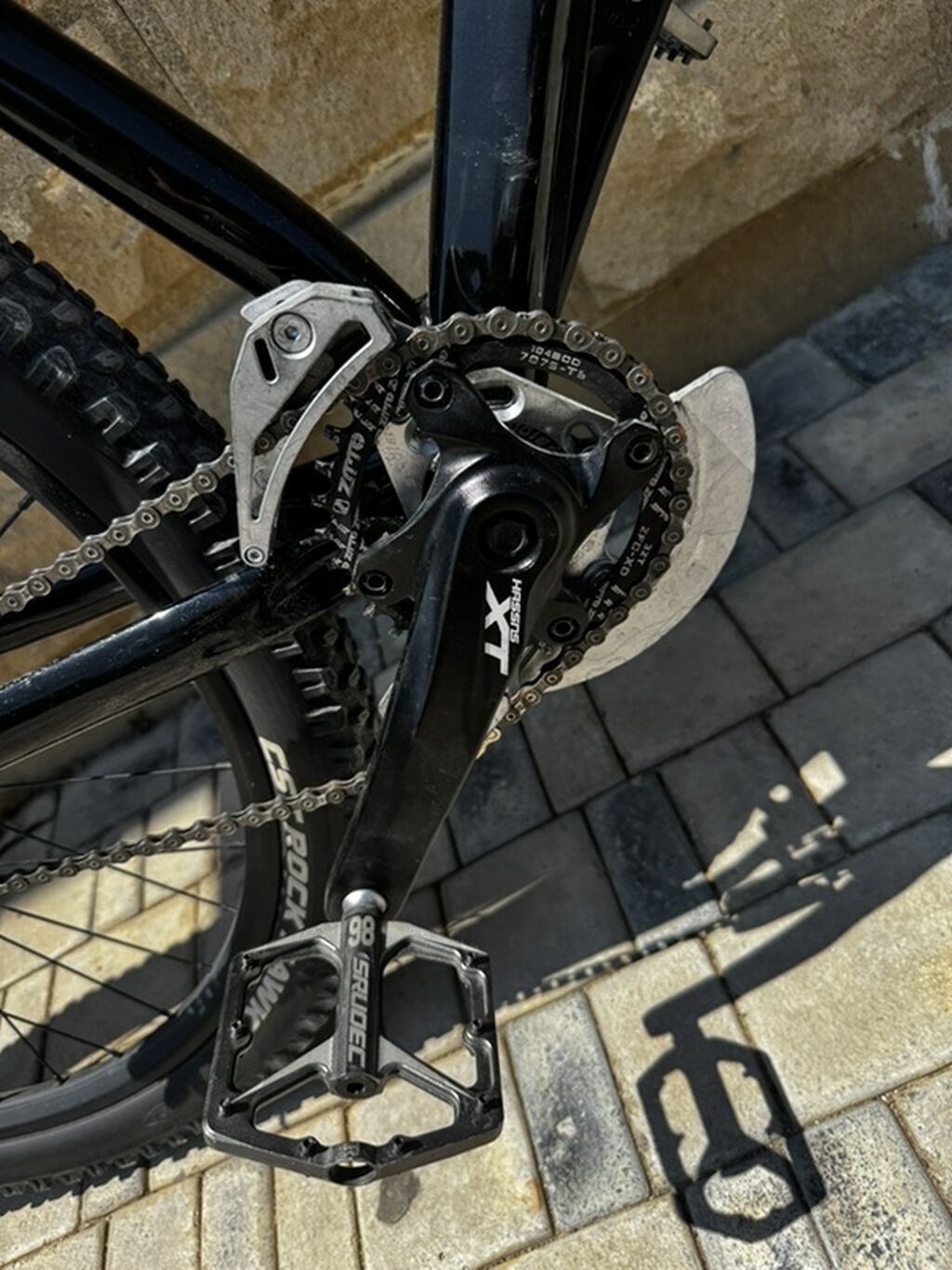 Full bike rama a rənglənib usta əlindən hassns arxa qabaq santour — Dağ velosipedləri, Bakı (5)
