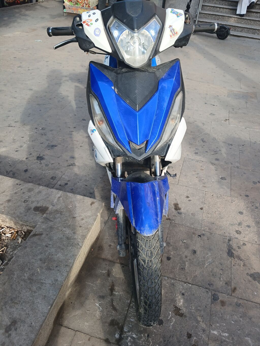 Sport üslublu skuter/moped - Qoşa amortizatorlu arxa asqı — Avto, Ordubad (3)