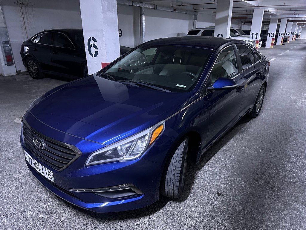 Hyundai Sonata, 1.6 L, 2014 il, 214 043 km — Avtomobillər, Bakı (12)