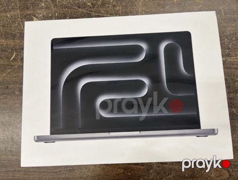 Apple MacBook Pro M3 noutbuku, space gray rəngdə, orijinal qutusu və — Bakı